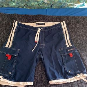 Abercrombie Navy Board Short 36 waist cargo pocket
